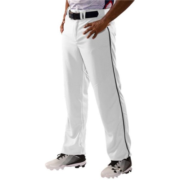 Alleson Youth Crush‎ Premier Braided Baseball Pants Grey Size Medium NWT - Picture 1 of 2